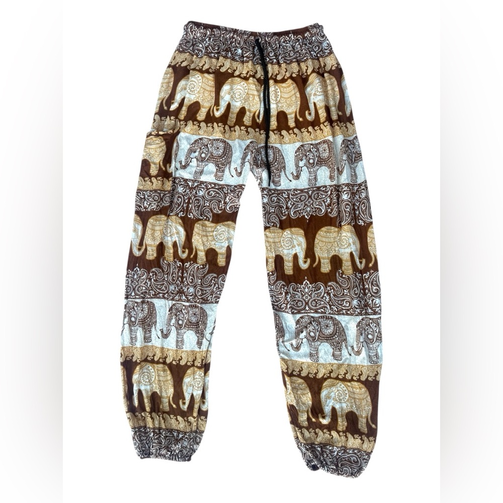 Earthbound Trading Co. Boho Elephant Harem Pants
